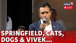 LIVE Vivek Ramaswamy Hints At Ohio Governor At His Springfield Townhall  US Elections 2024  N18G [upl. by Ahsenad]