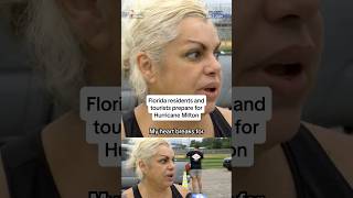 Florida residents and tourists prepare for Hurricane Milton [upl. by Kirsteni]