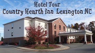 Full hotel tour Country Hearth Inn amp Suites Lexington NC [upl. by Ahsimal]