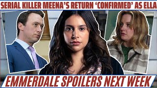 Emmerdale Meenas Shocking Return and Ellas Dark Connection Exposed  Emmerdale Spoilers next week [upl. by Nagear]