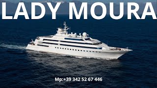 quotDiscover the Luxurious Lady Moura The 105Meter Icon of Yachting Excellencequot [upl. by Ettenna266]