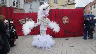 Carnaval de Remiremont défilé du dimanche la licorne [upl. by Rosalba]