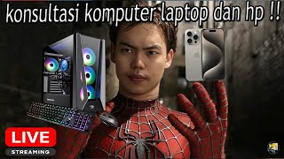 Konsultasi PC HP dan Laptop  Saweria Juga Bisa MediaShareOn [upl. by Natalee]