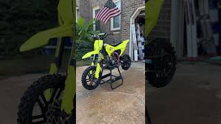 The best 50cc Dirtbike is American Made 🇺🇸 cobra fwe motocross [upl. by Conrado56]