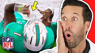 ER Doctor REACTS to Worst Football Injuries in NFL History [upl. by Raquela]