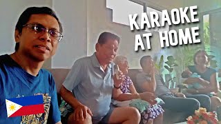 HOW FILIPINOS ENJOY KARAOKE at HOME [upl. by Viviyan627]