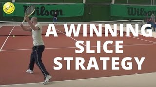 Master The Slice Backhand Tennis Tip 3  A Winning Slice Backhand Strategy in Tennis [upl. by Idnahs161]