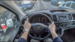 2019 Volkswagen Transporter T6  4K POV Test Drive 160 Joe Black [upl. by Fancie939]