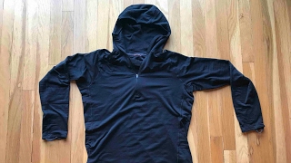 Patagonia Capilene Thermal Weight ZipNeck Hoody Review [upl. by Einolem]