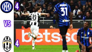 Inter Milan vs Juventus 44All Goals amp Highlight 2024 [upl. by Bobbe]