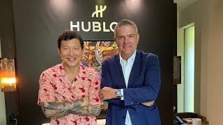 First Look Hublot at LVMH Watch Week 2023 with Ricardo Guadalupe [upl. by Shelba]