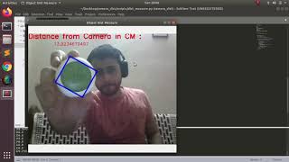 Object Distance Tracking with Python and OpenCV [upl. by Nylahsoj]