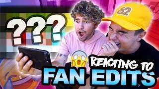 REACTING TO FAN EDITS HILARIOUS [upl. by Ylam389]