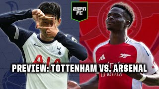 PREVIEW Tottenham amp Arsenal set for North London derby battle 🔥  ESPN FC Live [upl. by Geesey216]