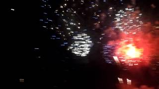 4th of July fireworks from heli Delray Beach [upl. by Angelis]