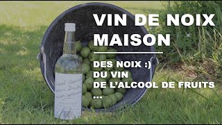 Vin de noix  La recette de vin de noix de PermaFamily [upl. by Alaet]