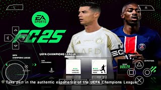 FIFA 2025 PPSSPP Android Offline 4K Camera  EA FC 25 PPSSPP HD Graphics Update Kits ampTransfer 2425 [upl. by Nrek66]