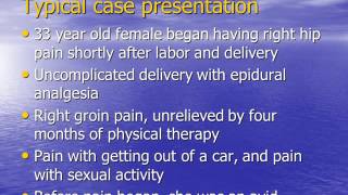 Hip labral tears in the Obstetric Patient presentation for AANA [upl. by Muller]