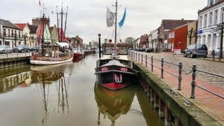 Hafen Weener Ostfriesland Selbst im Februar romantisch  Romantic East Frisian harbor in february [upl. by Berkow154]