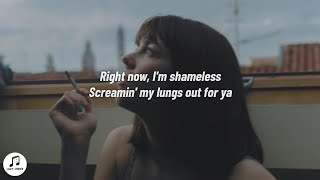 Camila Cabello  Shameless sped up lyrics [upl. by Murray]