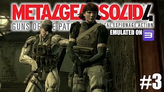 Metal Gear Solid 4  Meryl  PC Emulation Act 1  Part 3 RPCS3  60fps RTX4080 mgs4 [upl. by Hoj]