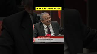 Sırrı Süreyya Önder kahkahaya boğdu Şaka yapmıyorum [upl. by Nacim]