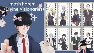 mashle text  mash harem Divine Visionaries 1 [upl. by Kapoor781]