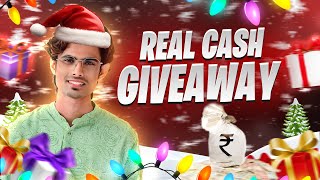 CHRISTMAS GIVEAWAY LIVE  Real Cash 💵  🔥 RASHIQ DB is Live 🤍 Farlight 84 [upl. by Neersin]