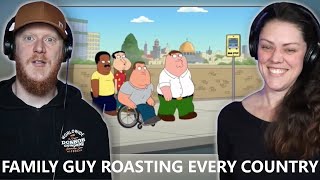 Family Guy Roasting Different Countries REACTION  OB DAVE REACTS [upl. by Brande]