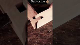 Awesome tenon Wood Joints for bench  Shorts [upl. by Cand]