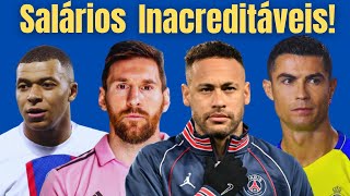 10 JOGADORES Mais BEM PAGOS Do MUNDO Em 2023O PRIMEIRO VAI TE SURPREENDER💰 [upl. by Wiburg613]