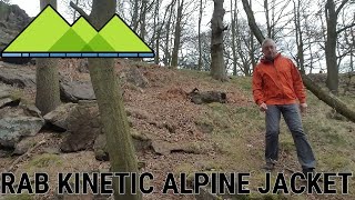 Rab Kinetic Alpine Proflex Waterproof Jacket Review [upl. by Chinua]