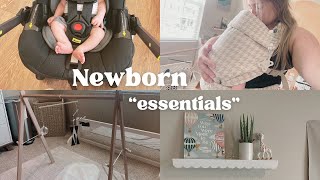 NEWBORN ESSENTIALS  What you truly need those first two months minimalist [upl. by Claribel403]