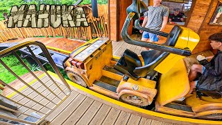 MAHUKA SINGLE RAIL Queue OnRide POV OffRide Walibi Rhône Alpes [upl. by Anasiul]