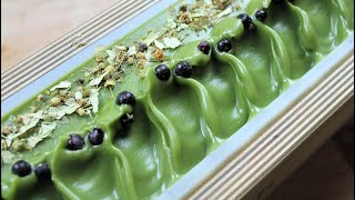 How to make soap Making our Green Tea amp Cucumber naturally coloured cold process layered soap [upl. by Nikolia]