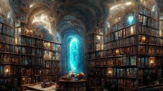 THE WIZARDS LIBRARY  MAGICAL FANTASY MUSIC amp AMBIENCE [upl. by Henryson]