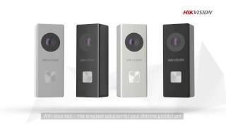 Hikvisions new Wifi Doorbell [upl. by Aihsela]