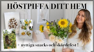 Höstpiffar hemmet amp lagar höstiga treats [upl. by Annahael278]