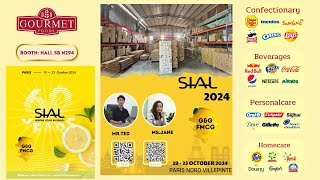 SIAL PARIS 2024  Visit Gourmet Foods Booth at Sial 2024  Hall 5B N294 [upl. by Nylesaj]