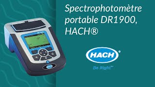 Spectrophotomètre portable DR1900 HACH® [upl. by Pals]