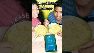 Maggi EATING CHALLENGE IN 59 second eating food meggi youtubeshorts ytshorts [upl. by Prakash242]