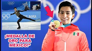 ¡Último minuto Donovan Carrillo gana la medalla de oro en patinaje artístico de Beijing 2022 [upl. by Narmis]