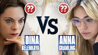 INFLUENCER TURNUVASINDA İNANILMAZ HATALAR GÖRÜNTÜLERLE  Anna Cramling vs Dina Belenkaya [upl. by Ibur]