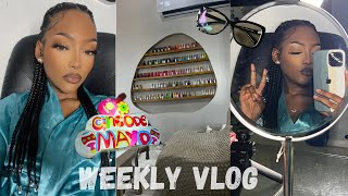 Vlog Spa Day  New Glasses  Cinco De Mayo etc [upl. by Asseneg]