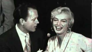 Marilyn Monroe interview at Idlewild Airport [upl. by Mellicent298]