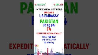 Auto Expedite INTERVIEW LETTERS UPDATE immigration shorts usimmigration pakusaimmigration [upl. by Anyrak]