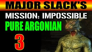 Skyrim PURE ARGONIAN BUILD Walkthrough  Part 3 How to Bring a Fist to a Sword Fight [upl. by Nailuj]