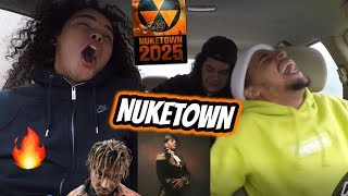 NUKETOWN  SKI MASK THE SLUMP GOD X JUICE WRLD REACTION REVIEW [upl. by Bornstein771]