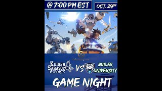 Keiser University Sarasota Vs Butler UniversityVarsity  OW2 [upl. by Nissensohn]