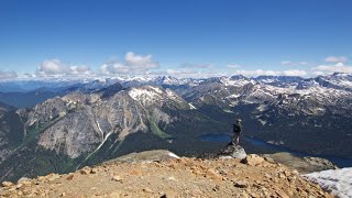 Summiting Mount Fosthall in Monashee Provincial Park  North Okanagan BC Canada [upl. by Aisan90]